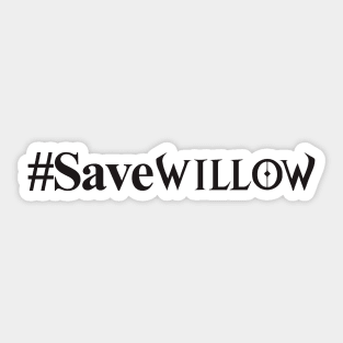 save willow popular hastag Sticker